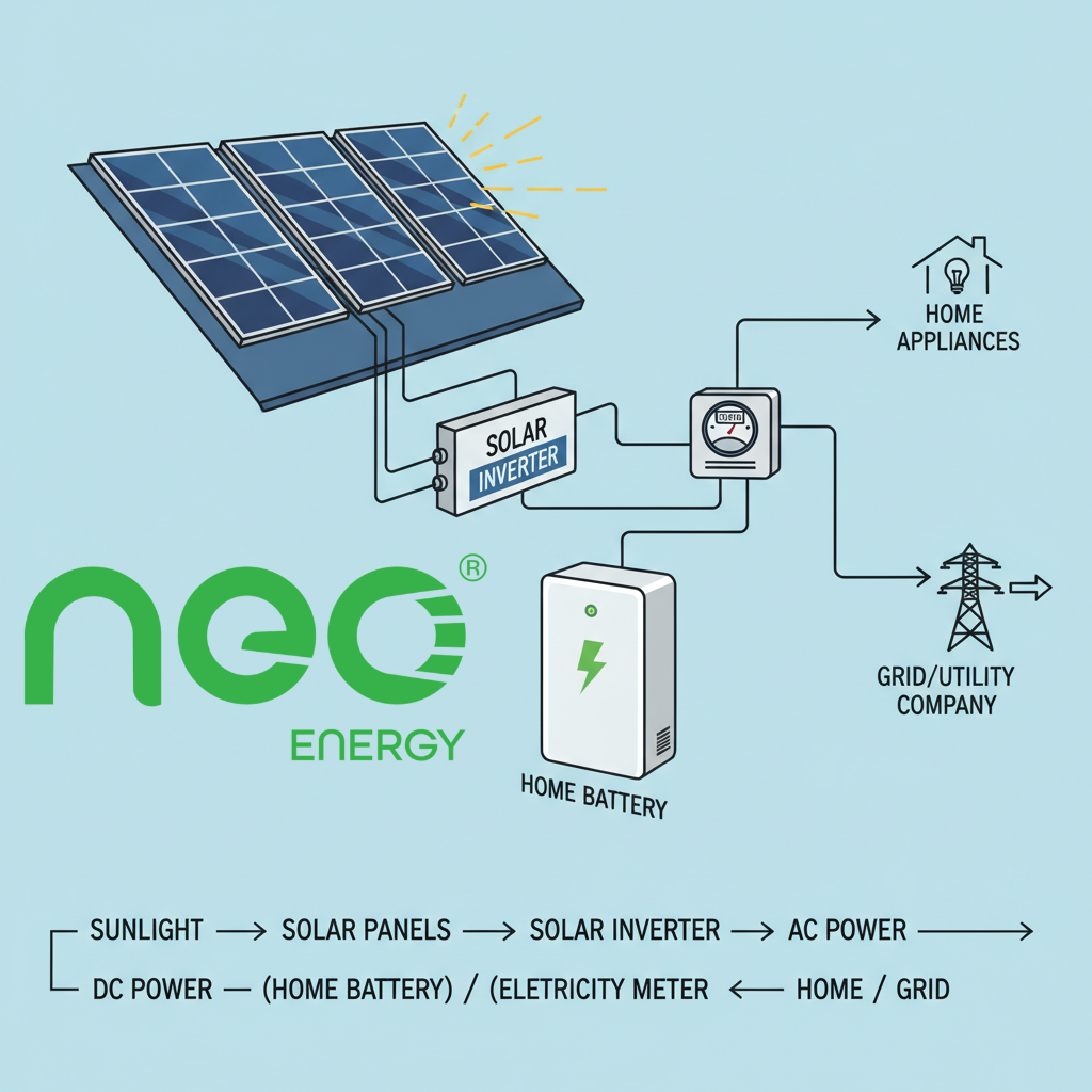 تركيب ألواح الطاقة الشمسية