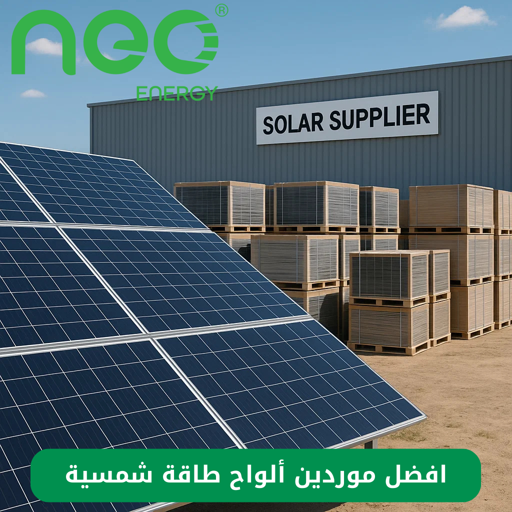 موردين ألواح طاقة شمسية محترفين