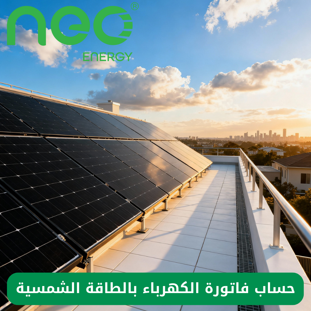 أمثلة عملية لحساب التوفير بالطاقة الشمسية في مصر