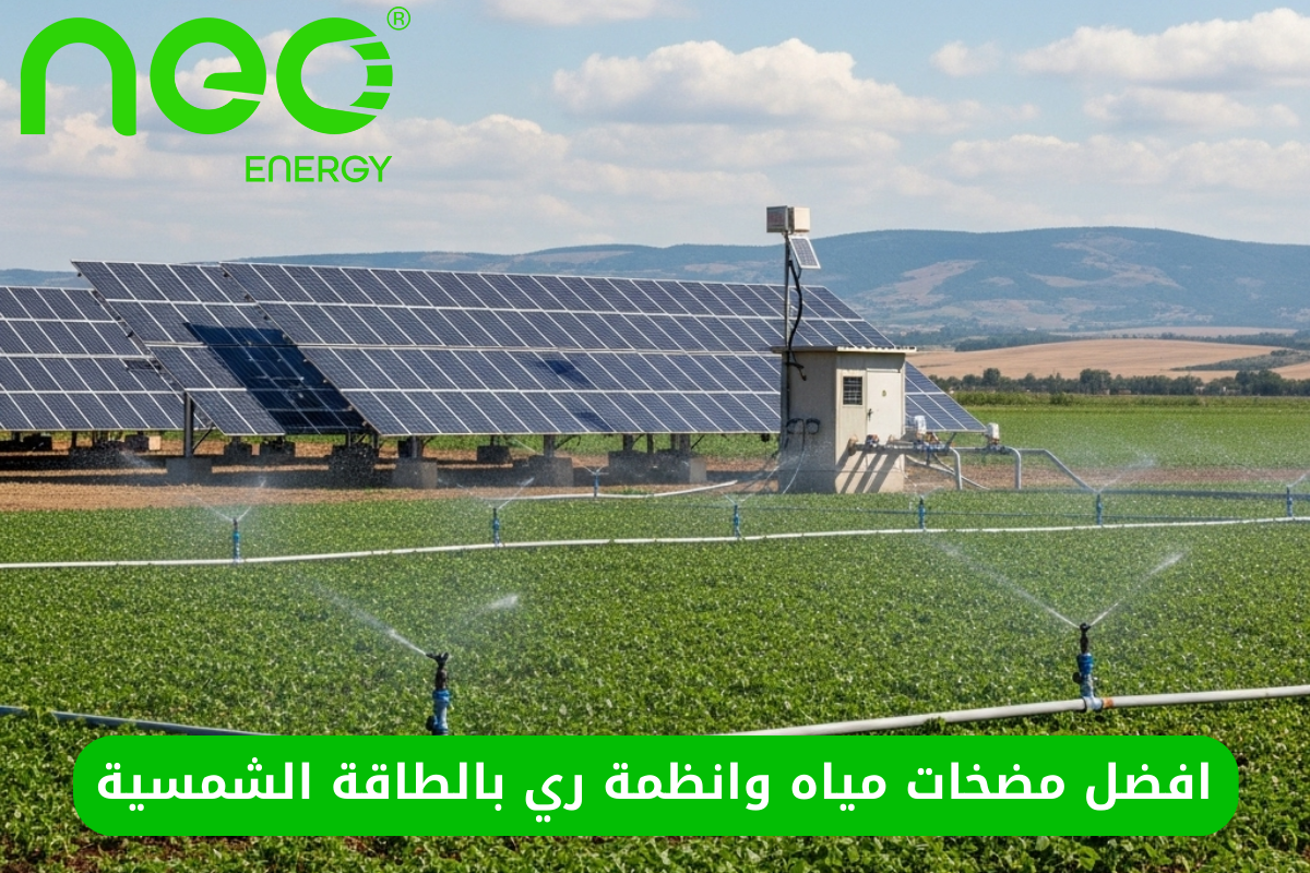 مضخات مياه بالطاقة الشمسية