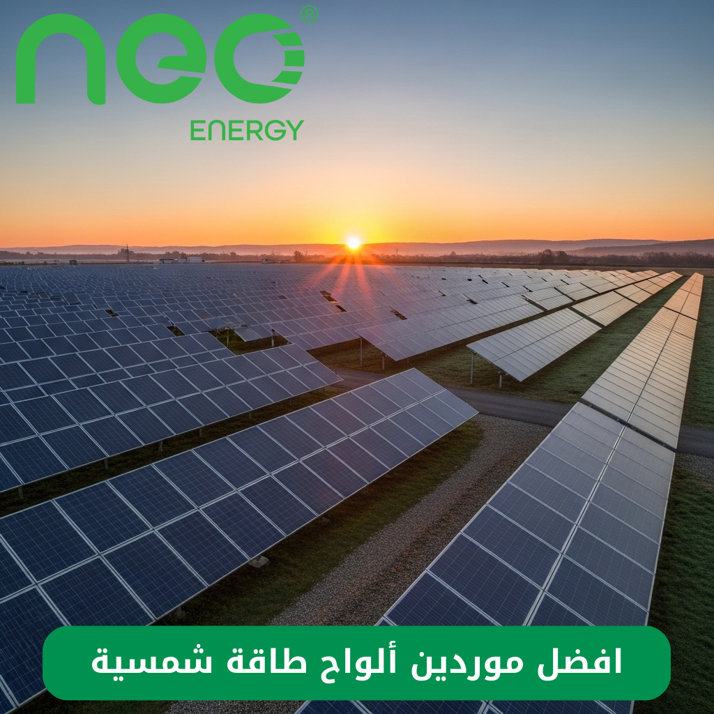 افضل موردين ألواح طاقة شمسية في مصر
