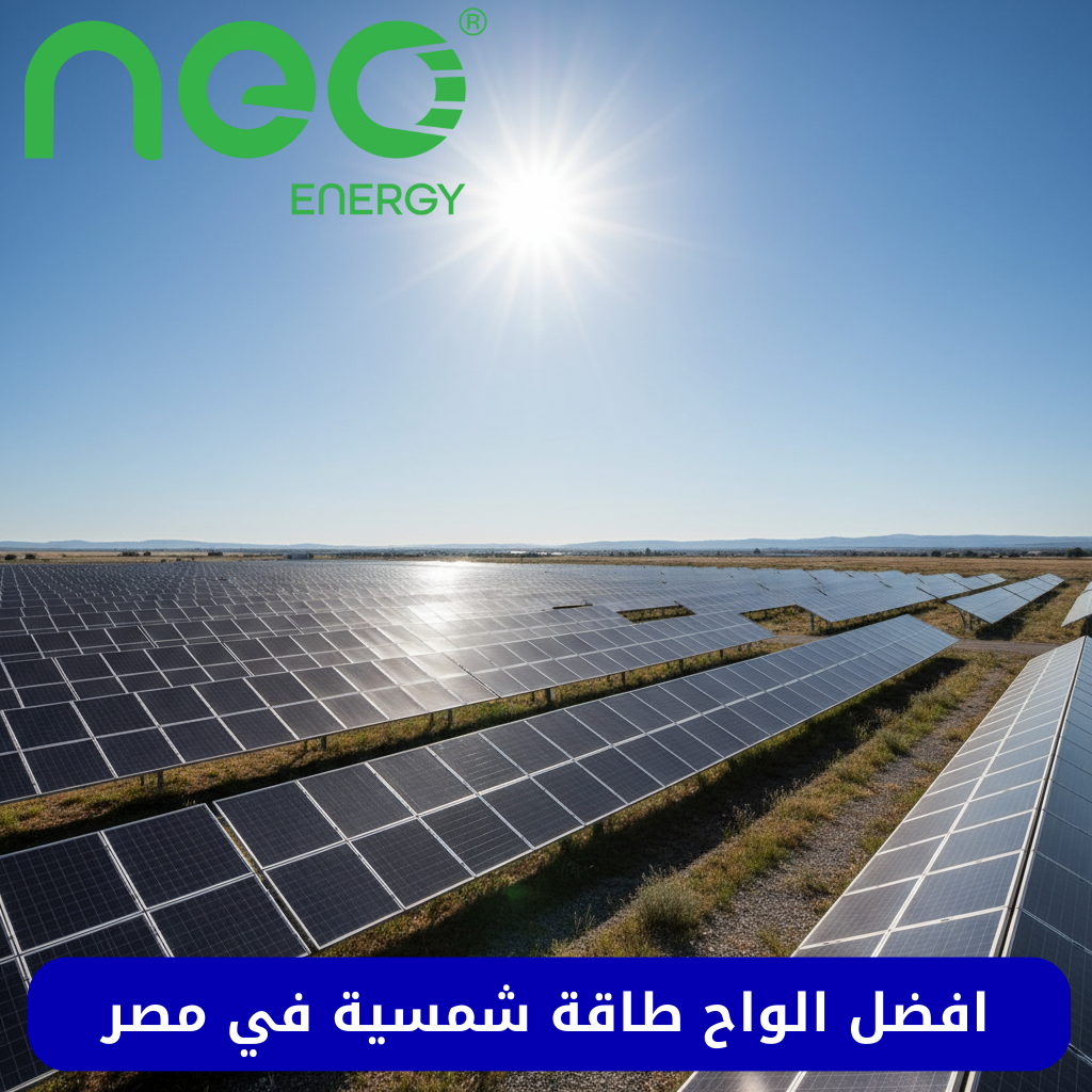 انواع واسعار ألواح الطاقة الشمسية في مصر