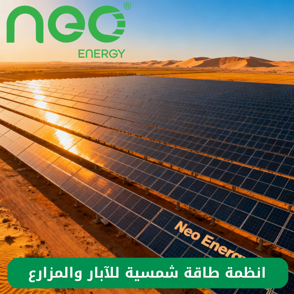 انظمة طاقة شمسية للآبار والمزارع