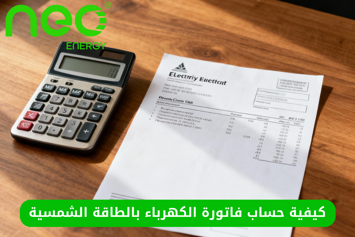 كيفية حساب فاتورة الكهرباء بالطاقة الشمسية